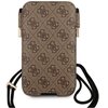 Etui GUESS 4G Big Metal Logo Pouch L 6.7" Brązowy Model telefonu Uniwersalny