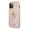 Etui GUESS 4G Big Metal Logo do Apple iPhone 12/12 Pro Różowy Seria telefonu iPhone