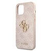 Etui GUESS 4G Big Metal Logo do Apple iPhone 12/12 Pro Różowy Kompatybilność Apple iPhone 12 Pro