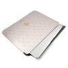 Etui na laptopa GUESS 4G Big Metal Logo Computer Sleeve 13 cali Różowy Rodzaj zamknięcia Klapka
