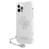 Etui GUESS 4G Big Logo Charms do Apple iPhone 12 Pro Max Przezroczysty Seria telefonu iPhone