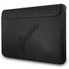 Etui na laptopa GUESS Saffiano Script Computer Sleeve 13 cali Czarny Rączka Nie