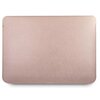 Etui na laptopa GUESS Saffiano Script Computer Sleeve 13 cali Różowy Pasuje do laptopa [cal] 13