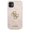 Etui GUESS 4G Big Metal Logo do Apple iPhone 11/Xr Różowy Model telefonu iPhone 11