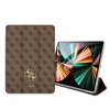 Etui na iPad Pro GUESS 4G Big Metal Logo Brązowy Model tabletu iPad Pro 11 cali (4. generacji)