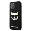 Etui KARL LAGERFELD Choupette 3D Rubber do Apple iPhone 12/12 Pro Czarny Seria telefonu iPhone