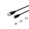 Kabel USB - USB Typ C Micro Lighting SAVIO CL-152 1 m Typ USB - Lightning