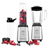 Blender kielichowy ZEEGMA Vitamine Funkcje Kielich z miarką, Butelka sportowa, Tryb pulsacyjny, Blender do smoothie, System zabezpieczający przed przypadkowym uruchomieniem