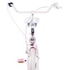 Rower miejski PLUMBIKE Donatella Chica 3B 28 cali damski Biały Przerzutka tylna marka Shimano Nexus