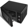 Kuchenka mikrofalowa TOSHIBA MWP-MG20P BK 700W średnica 25.5 cm pojemność 20L Czarny Funkcje podstawowe Grill