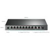 Switch TP-LINK Easy Smart TL-SG1210MPE Gigabit Ethernet, 10 portów, Funkcja PoE, Zarządzalny Architektura sieci Gigabit Ethernet