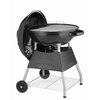 Grill węglowy ACTIVA Monte Carlo 11030 66 cm Kształt rusztu głównego Okragły