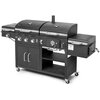 Grill gazowo-węglowy ACTIVA Combo Premium Powierzchnia rusztu [cm] 58 x 42 (x2)
