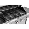 Grill gazowy ACTIVA Quatro XXL Premium 19744GS 12 kW + 3.2 kW 62 x 38 cm Funkcje Kółka, Pokrywa, Półki boczne, Termometr