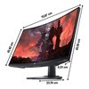 Monitor DELL S3222DGM 31.5" 2560x1440px 165Hz 1 ms Curved Przeznaczenie Dla gracza