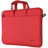 Torba na laptopa TRUST Bolonia Eco 15.6 cali Czerwony Materiał Poliester