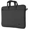 Torba na laptopa TRUST Bolonia Eco 15.6 cali Czarny Materiał Poliester