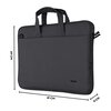 Torba na laptopa TRUST Bolonia Eco 15.6 cali Czarny Rodzaj Torba