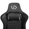 Fotel ULTRADESK Throne Czarny Zagłówek Tak