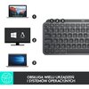 Klawiatura LOGITECH MX Keys Mini Grafitowy Touchpad Nie