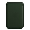 Skórzany portfel APPLE MagSafe do iPhone 12/13/14 Zielona sekwoja