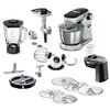 Robot kuchenny planetarny BOSCH MUM9B34S27 Optimum 1400W z blenderem kielichowym, maszynką do mięsa + rozdrabniacz BOSCH MUZ9VL1 + przystawka BOSCH MUZ9CC1 Cube Cutter do robotów Optimum MUM9