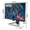 Monitor BENQ Mobiuz EX2710S 27" 1920x1080px IPS 165Hz 1 ms [MPRT] Przeznaczenie Dla gracza
