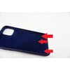 U Etui APPLE Silicone Case do iPhone 11 Pro Max Granatowy Dominujący kolor Granatowy