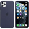 U Etui APPLE Silicone Case do iPhone 11 Pro Max Granatowy