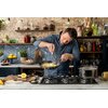 Zestaw garnków TEFAL Jamie Oliver Kitchen Essential E314S774 (7 elementów) Funkcje Wskaźnik nagrzania, Możliwość mycia w zmywarce