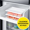 Lodówka MIDEA MDRF632FGF22 Side by Side No frost 177.5cm Czarna Roczne zużycie prądu 365 kWh = 419.75 zł