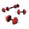 Sztanga HMS SGGX20 (21 kg) Zawartość zestawu 4 obciążenia 2.5 kg