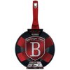 Patelnia wok BERLINGER HAUS Burgundy Metallic Line BH/1267N 28 cm Powłoka zewnętrzna Aluminium