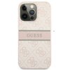 Etui GUESS 4G Printed Stripe do Apple iPhone 13 Pro Różowy Seria telefonu iPhone