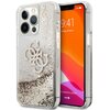 Etui GUESS 4G Big Liquid Glitter do Apple iPhone 13 Pro Max Złoty