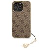 Etui GUESS 4G Charms Collection do Apple iPhone 13 Pro Brązowy Model telefonu iPhone 13 Pro