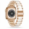 Pasek TECH-PROTECT Modern do Apple Watch 4/5/6/7/8/9/SE (38/40/41mm) Różowe złoto