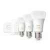 Inteligentna żarówka LED PHILIPS HUE 929002468403 8W E27 Bluetooth, ZigBee (3 szt.) + mostek Bridge Odpowiednik tradycyjnej żarówki 75 W
