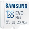 Karta pamięci SAMSUNG Evo Plus microSDXC 128GB + Adapter Klasa prędkości Klasa 10