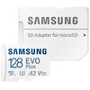Karta pamięci SAMSUNG Evo Plus microSDXC 128GB + Adapter Klasa prędkości UHS-I / U3