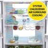 Lodówka HAIER HFW7720ENMB Side by Side No frost 200.6cm Czarna Sterowanie Elektroniczne