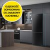 Lodówka HISENSE RB440N4GBE No frost 200.4cm Czarna (szkło) Licowane drzwi Szuflada z niższą temperaturą Kolor / wykończenie boków Czarny