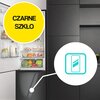 Lodówka HISENSE RB440N4GBE No frost 200.4cm Czarna (szkło) Licowane drzwi Szuflada z niższą temperaturą Kolor / wykończenie frontu Czarny