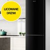Lodówka HISENSE RB390N4GBE No frost 186cm Czarna (szkło) Licowane drzwi Szuflada z niższą temperaturą Liczba drzwi 2