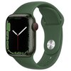 APPLE Watch 7 GPS + Cellular 41mm koperta z aluminium (zielony) + pasek sportowy (zielony)