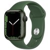 APPLE Watch 7 GPS 41mm koperta z aluminium (zielony) + pasek sportowy (zielony)