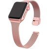 Pasek TECH-PROTECT Thin Milanese do Apple Watch 4/5/6/7/8/9/SE (38/40/41mm) Różowe złoto