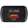 Ładowarka sieciowa XLINE WC600K 18W Czarny Kabel w zestawie Micro USB