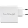 Ładowarka sieciowa GÖTZE & JENSEN Golden Line WC900W 65W Biały Wysokość [mm] 97