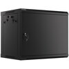 Szafa RACK LANBERG 19" 9U WF01-6409-00B 600 x 450 mm, Wisząca Czarny Wysokość wewnętrzna 9U